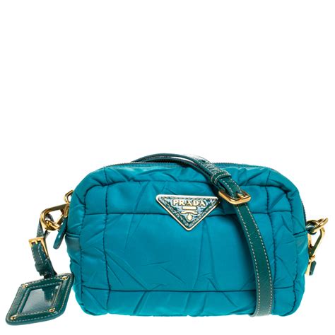 prada nylon crossbody turquise|prada crossbody handbags.